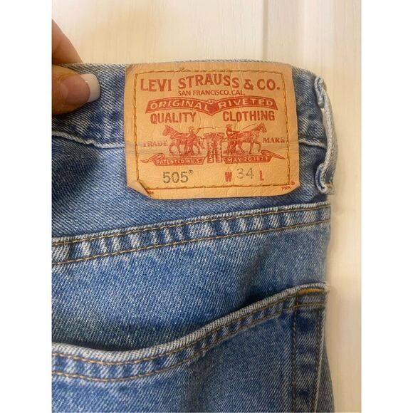 Levi’s 505 Shorts Sz. 34 - Picture 6 of 7